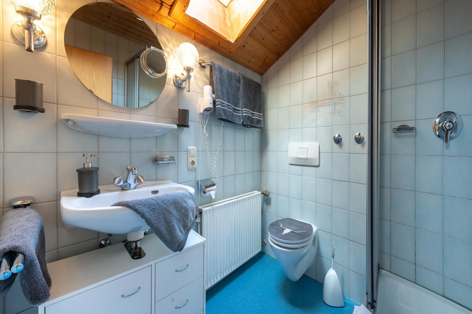 Ferienwohnung Bergfrieden كرن الغرفة الصورة